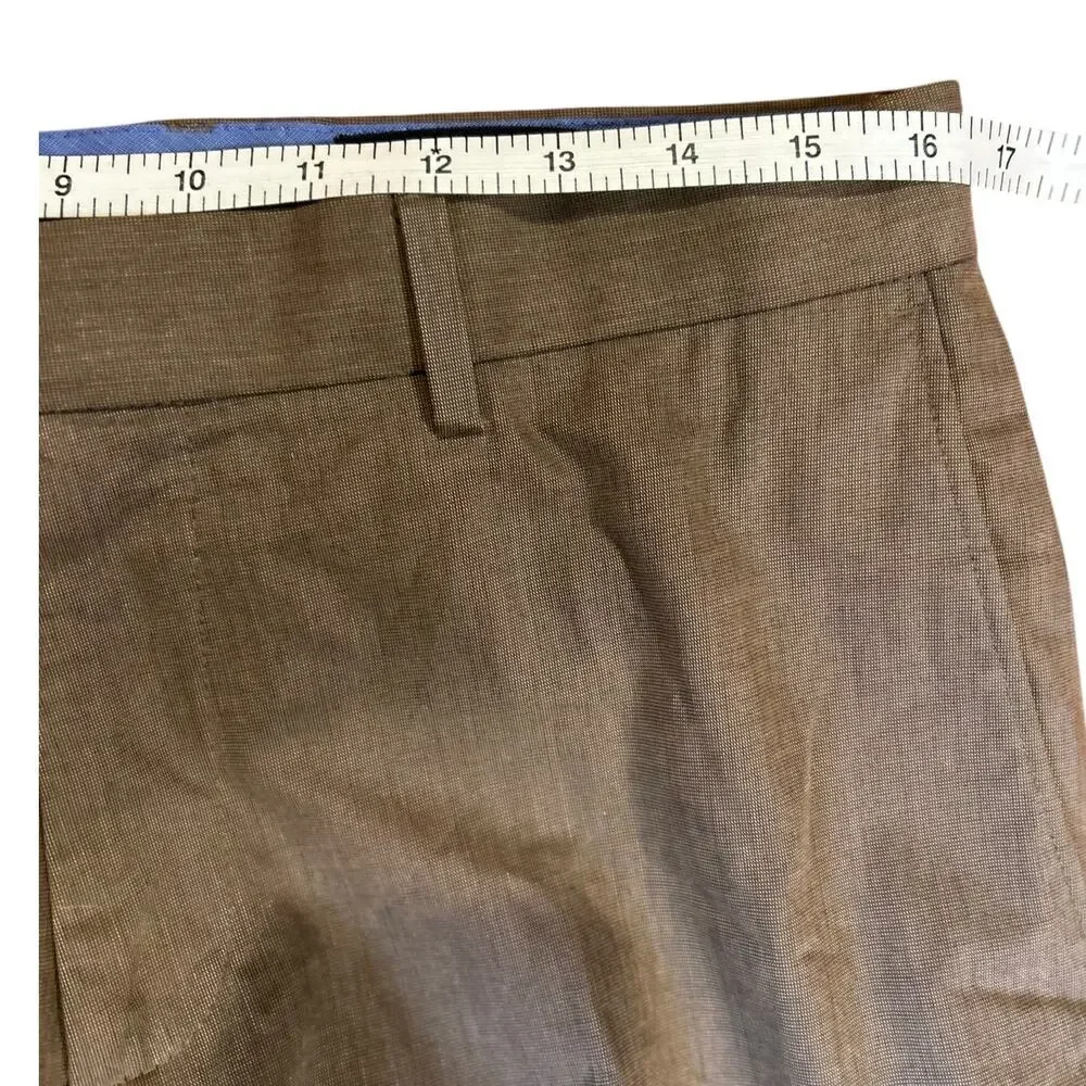 BANANA REPUBLIC Men's Classic Fit Trouser Pants Sz 31 x 30 Taupe Brown Cotton